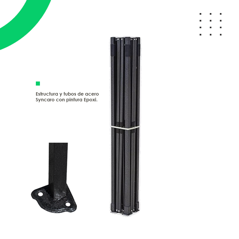 Gazebo de 3 x 3 mts - Imagen 3