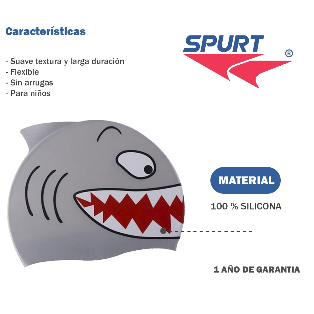 Gorra de Natación para Niños - Imagen 3