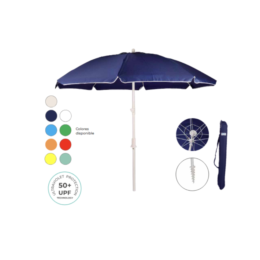Sombrilla de playa TWIST DSA-6 U/V